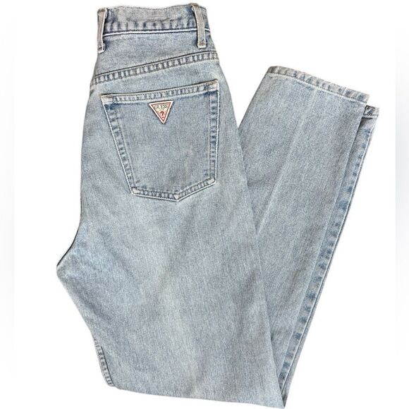 Guess Light Blue High Rise Women Jeans - Picture 1 of 16